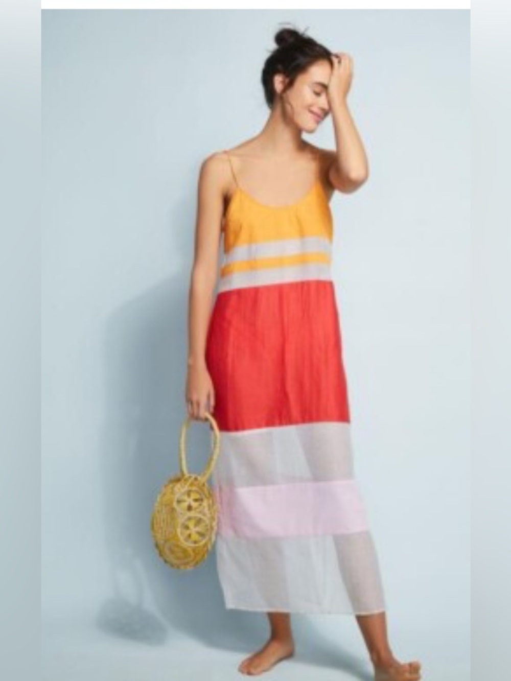 Anthropologie Flagpole “Lexi” bold striped dress XS